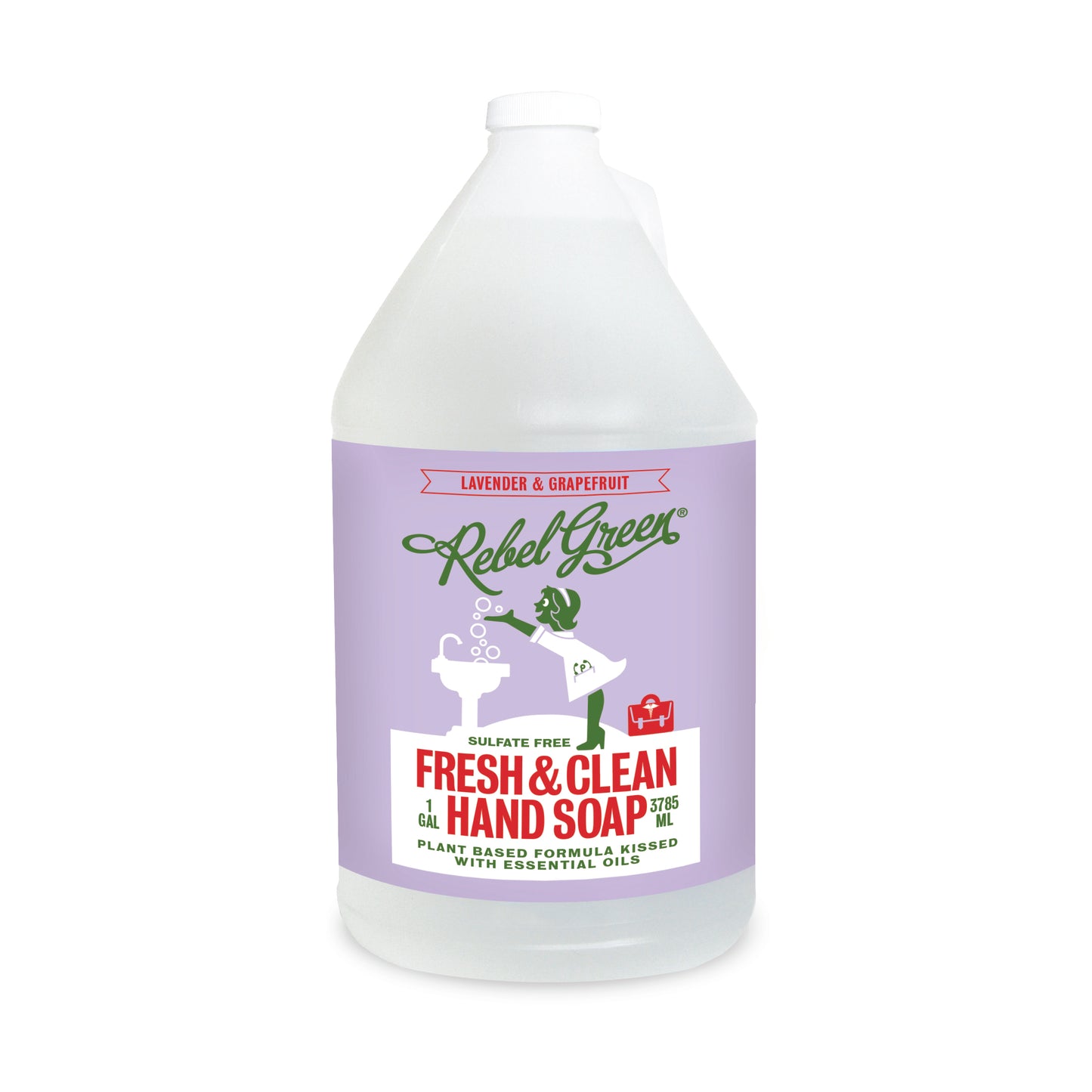 Fresh & Clean Hand Soap -Lavender & Grapefruit Gallon