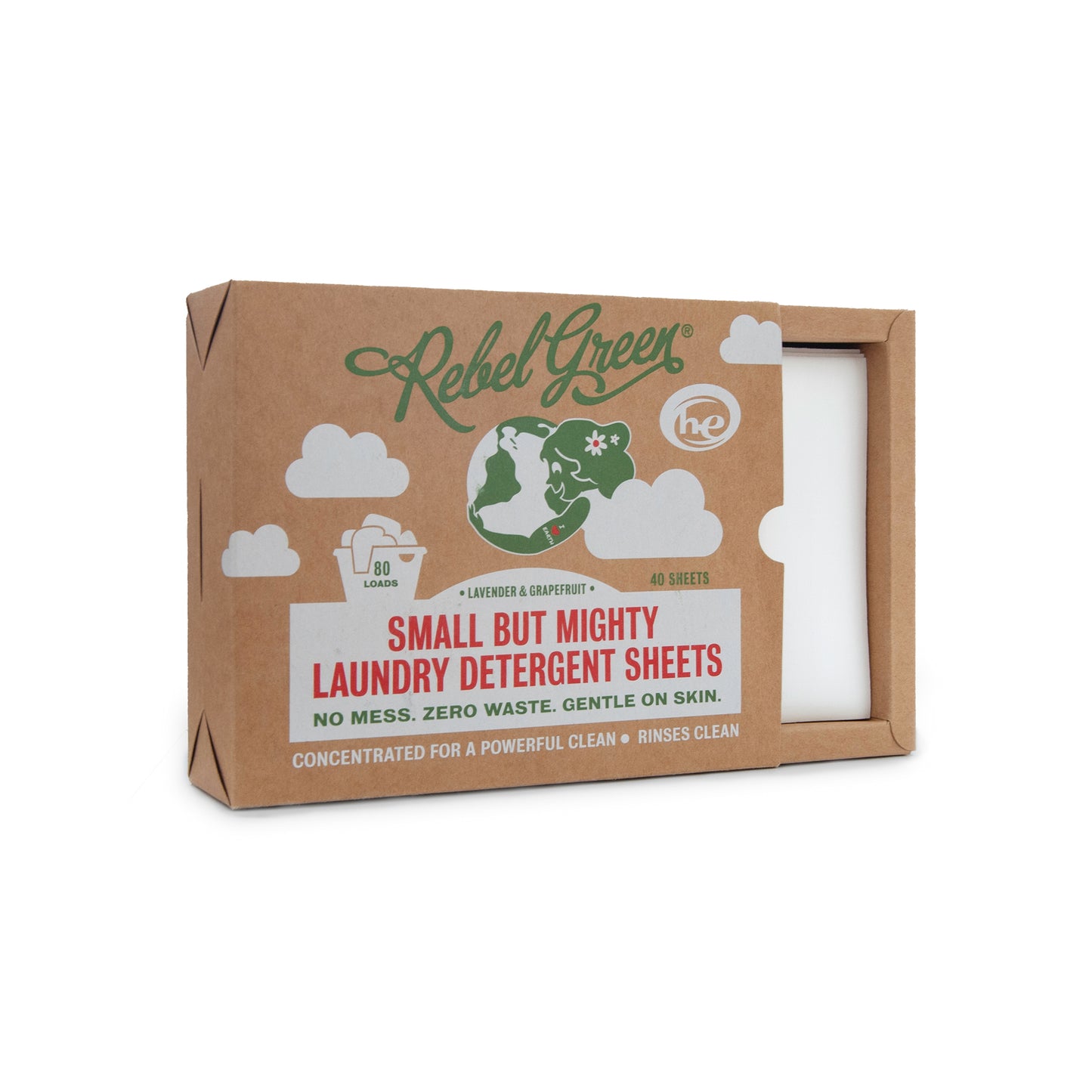 Small But Mighty Laundry Detergent Sheets - 40 ct