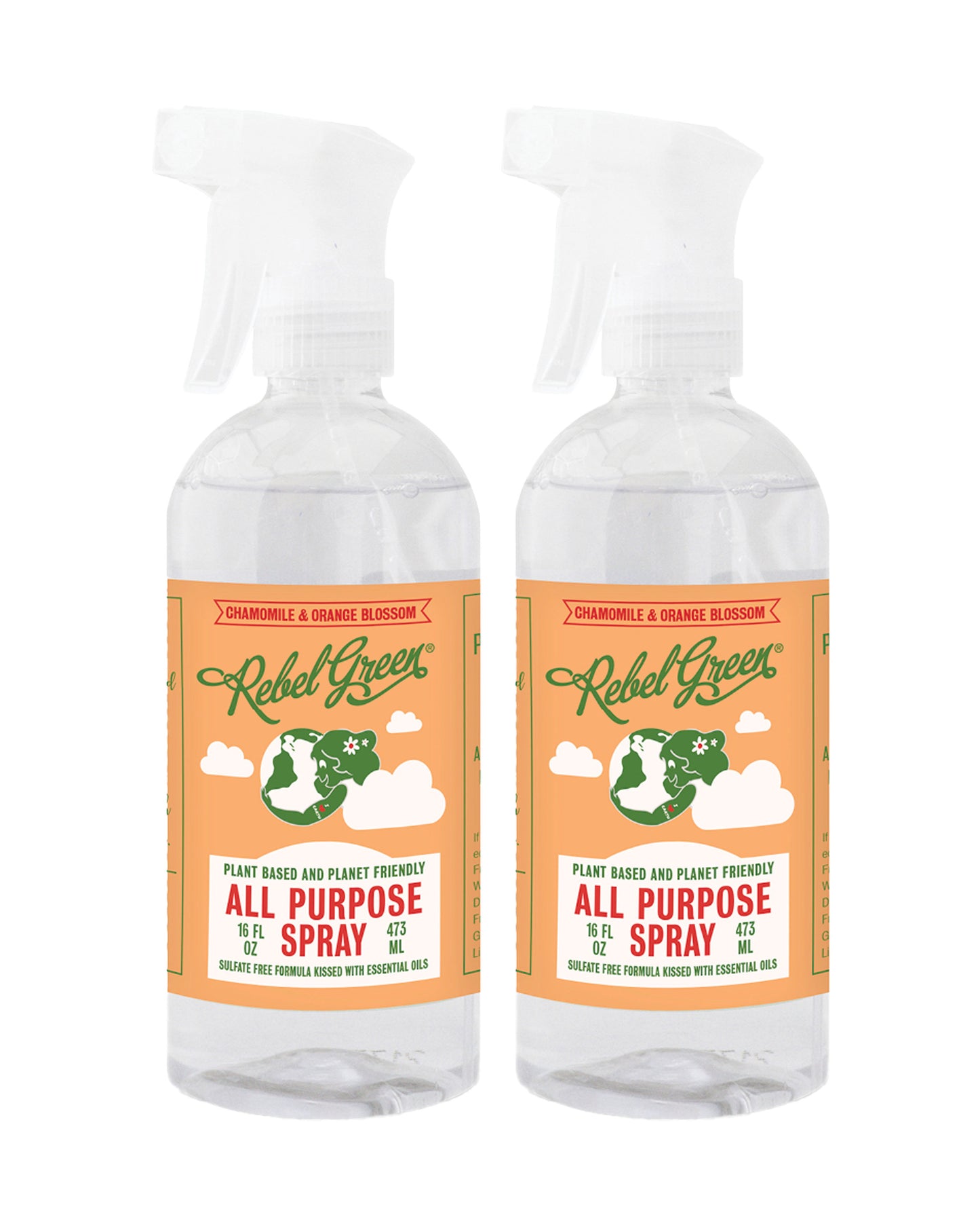 All Purpose Spray - Chamomile & Orange Blossom 16 oz (2 pk)
