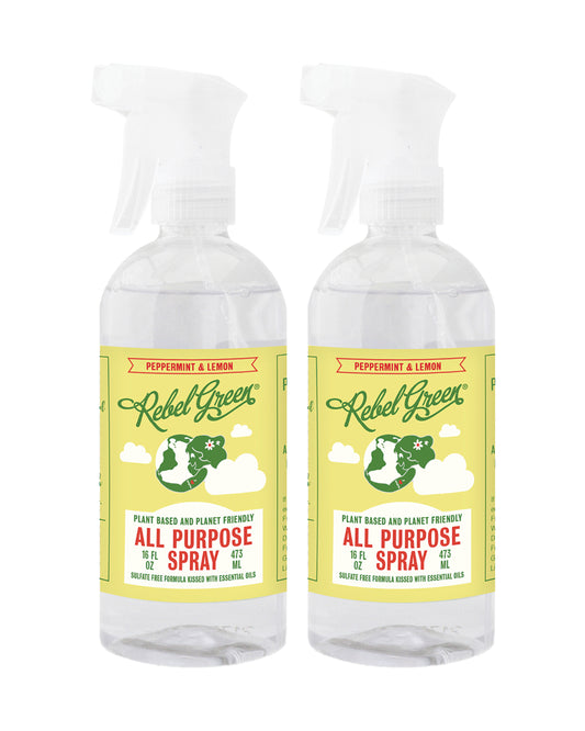 All Purpose Spray - Peppermint & Lemon 16 oz (2pk)