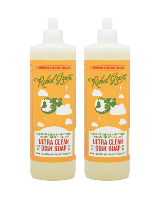 Super Deluxe Dish Soap - Chamomile & Orange Blossom 16 oz (2 pk)