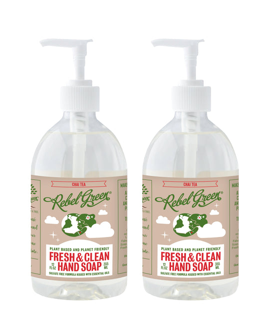 Fresh & Clean Hand Soap - Chai Tea 12 oz (2 pk)