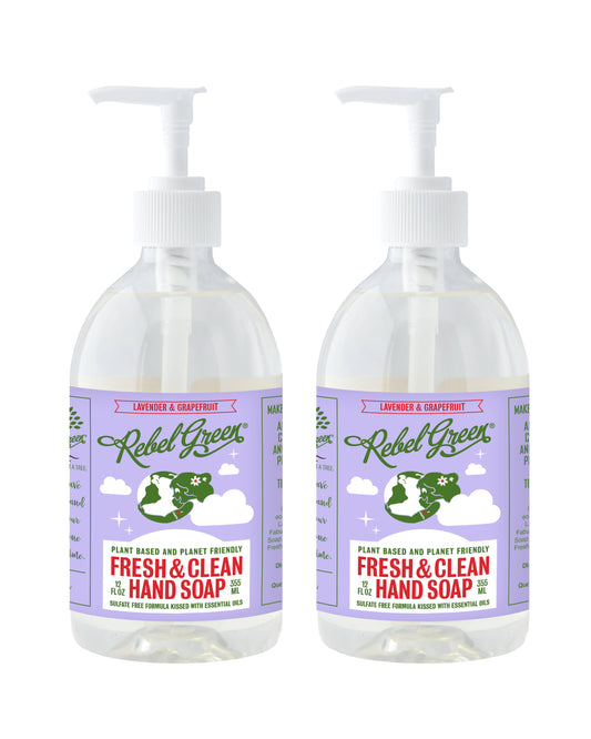 Fresh & Clean Hand Soap - Lavender & Grapefruit 12 oz (2 pk)