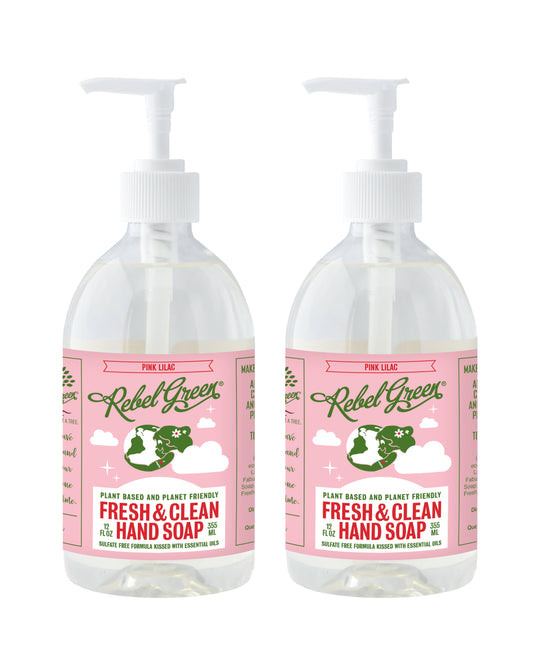Fresh & Clean Hand Soap - Pink Lilac 12 oz