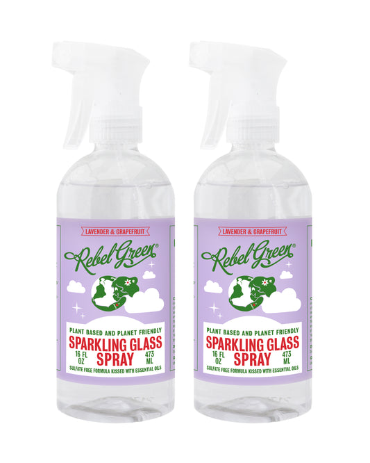 Sparkling Glass Spray - Lavender & Grapefruit 16 oz (2 pk)