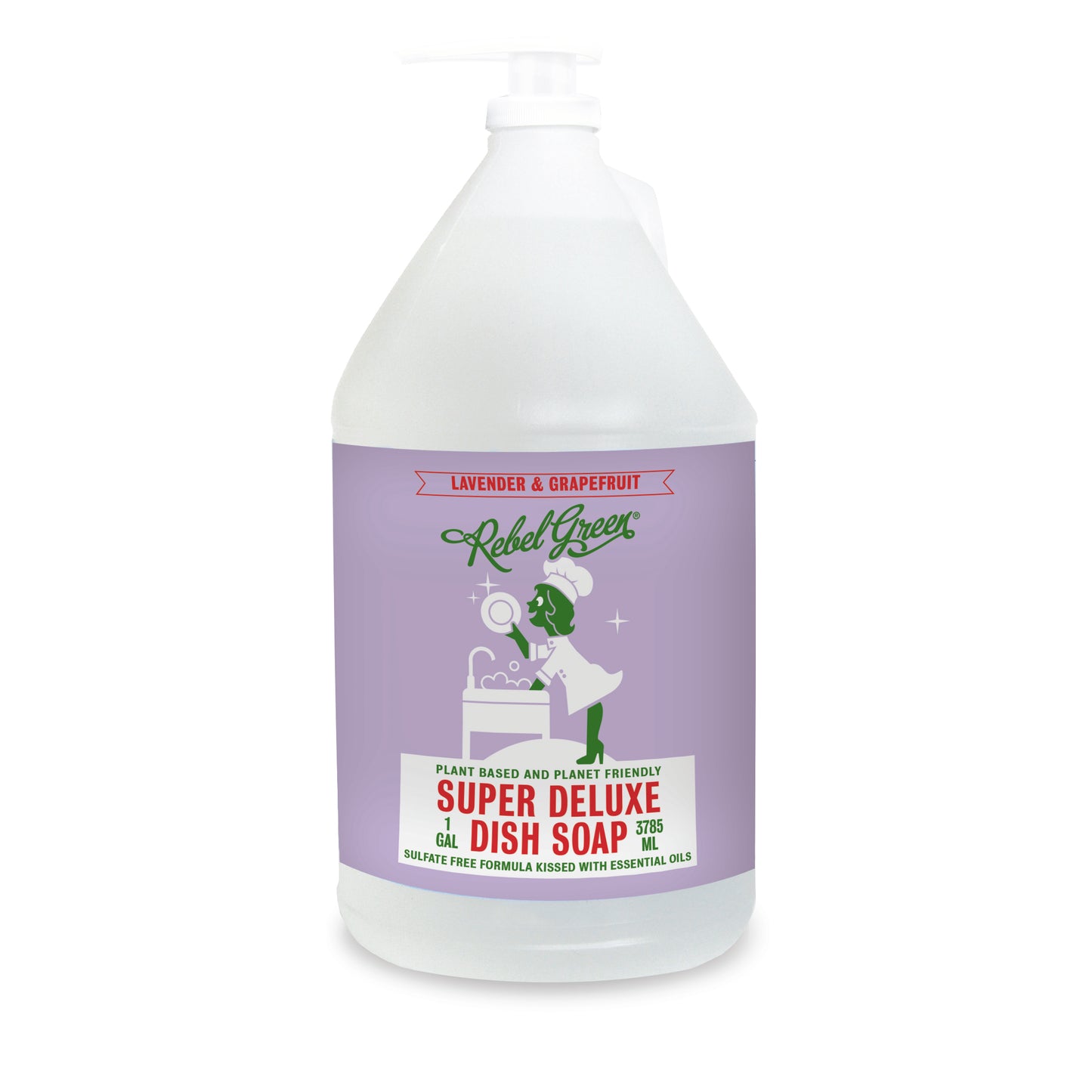 Super Deluxe Dish Soap - Lavender & Grapefruit Gallon