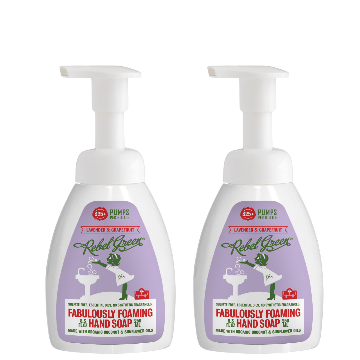 Fabulously Foaming Hand Soap - Lavender & Grapefruit 8.3 oz (2 pk)
