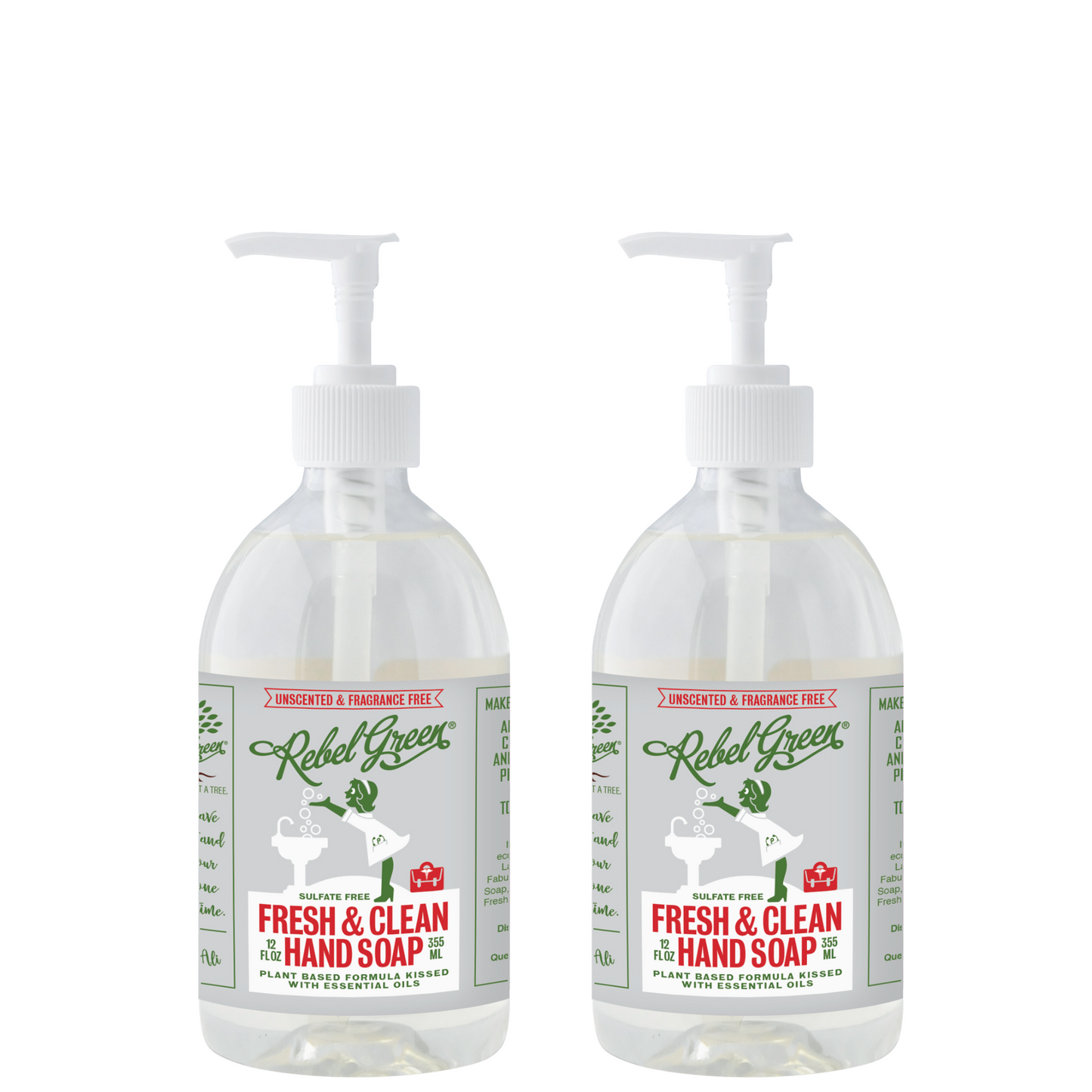 Fresh & Clean Hand Soap - Unscented 12 oz (2 pk)