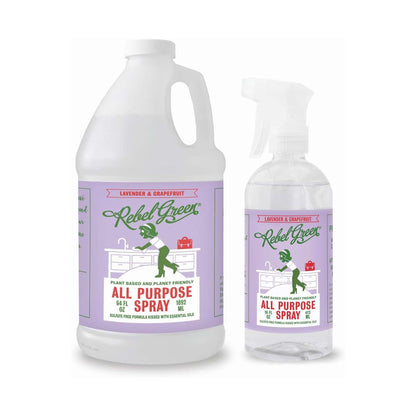 All Purpose Spray Combo - Lavender & Grapefruit 64oz + 16oz