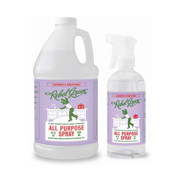 All Purpose Spray Combo - Lavender & Grapefruit 64oz + 16oz