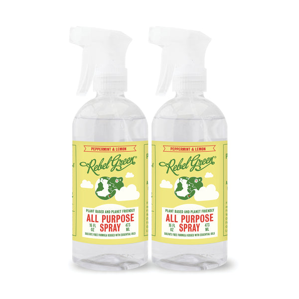 All Purpose Spray - Peppermint & Lemon 16 oz (2pk)