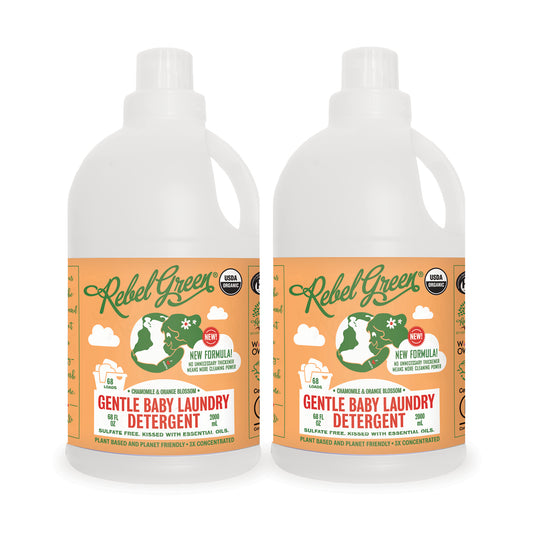 Organic Baby Laundry Detergent - 68 oz (2 pk)