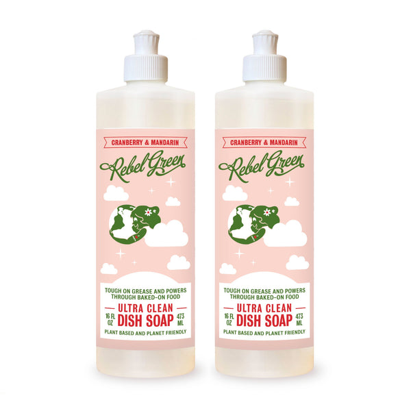 Super Deluxe Dish Soap - Cranberry & Mandarin 16 oz (2 pk)