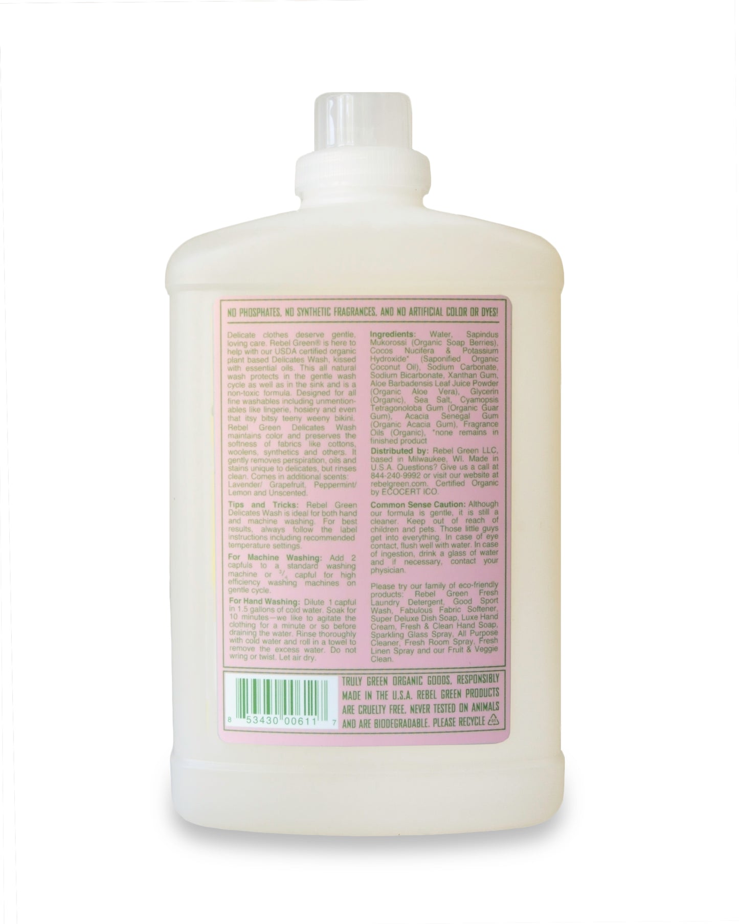 Organic Delicates Wash - 32 oz (2 pk)