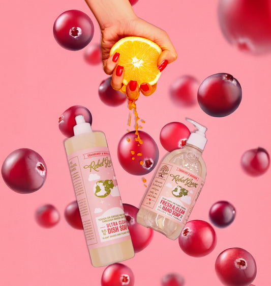 Fresh & Clean Hand Soap - Cranberry & Mandarin 12 oz