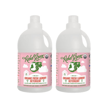Organic Fresh Laundry Detergent - Pink Lilac 68 oz (2 pk)