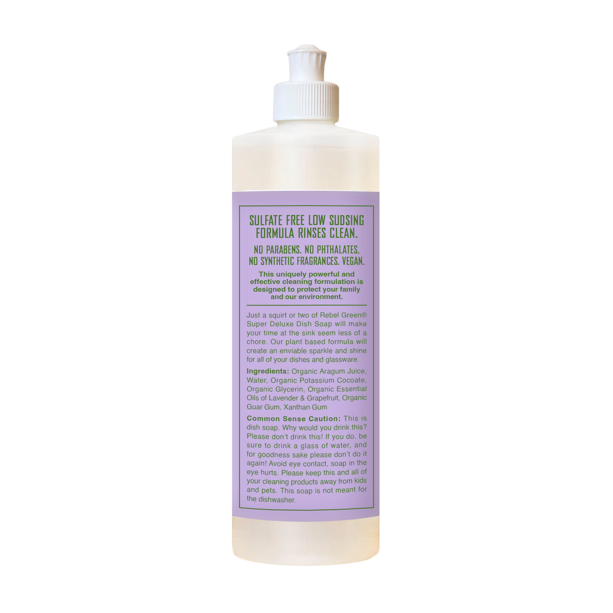Organic Ultra Clean Dish Soap - Lavender & Grapefruit 16oz