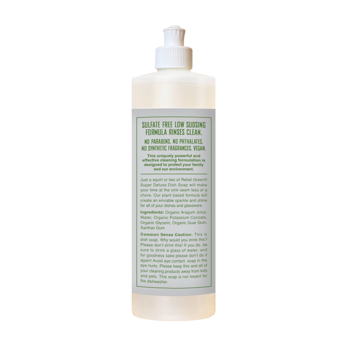 Organic Ultra Clean Dish Soap - Unscented 16oz