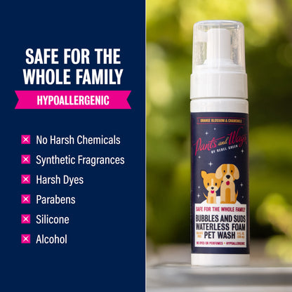 Bubbles & Suds Waterless Foam Pet Wash 8oz - 2pk