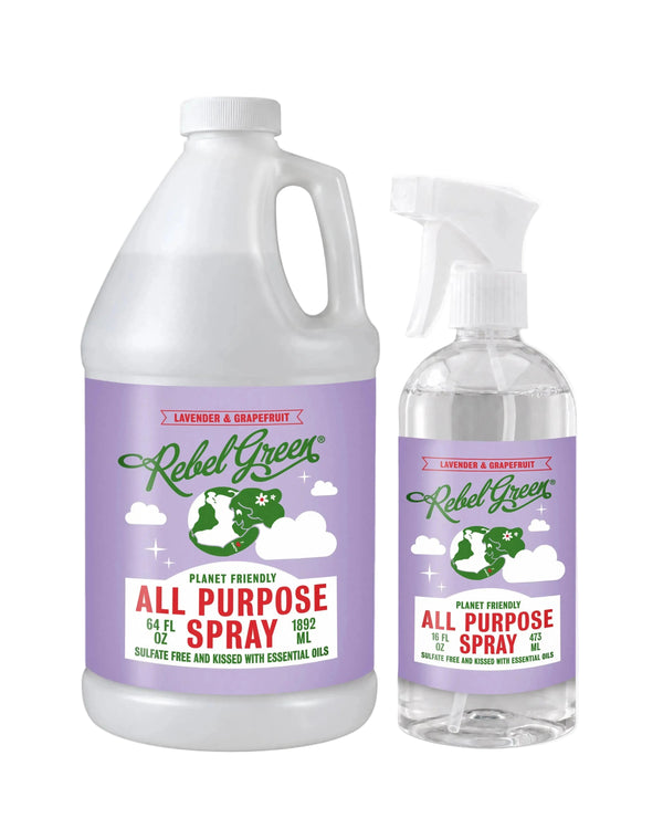 All Purpose Spray Combo - Lavender & Grapefruit 64oz + 16oz