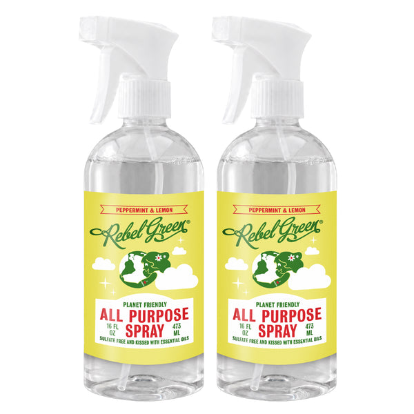 All Purpose Spray - Peppermint & Lemon 16oz 2-Pack
