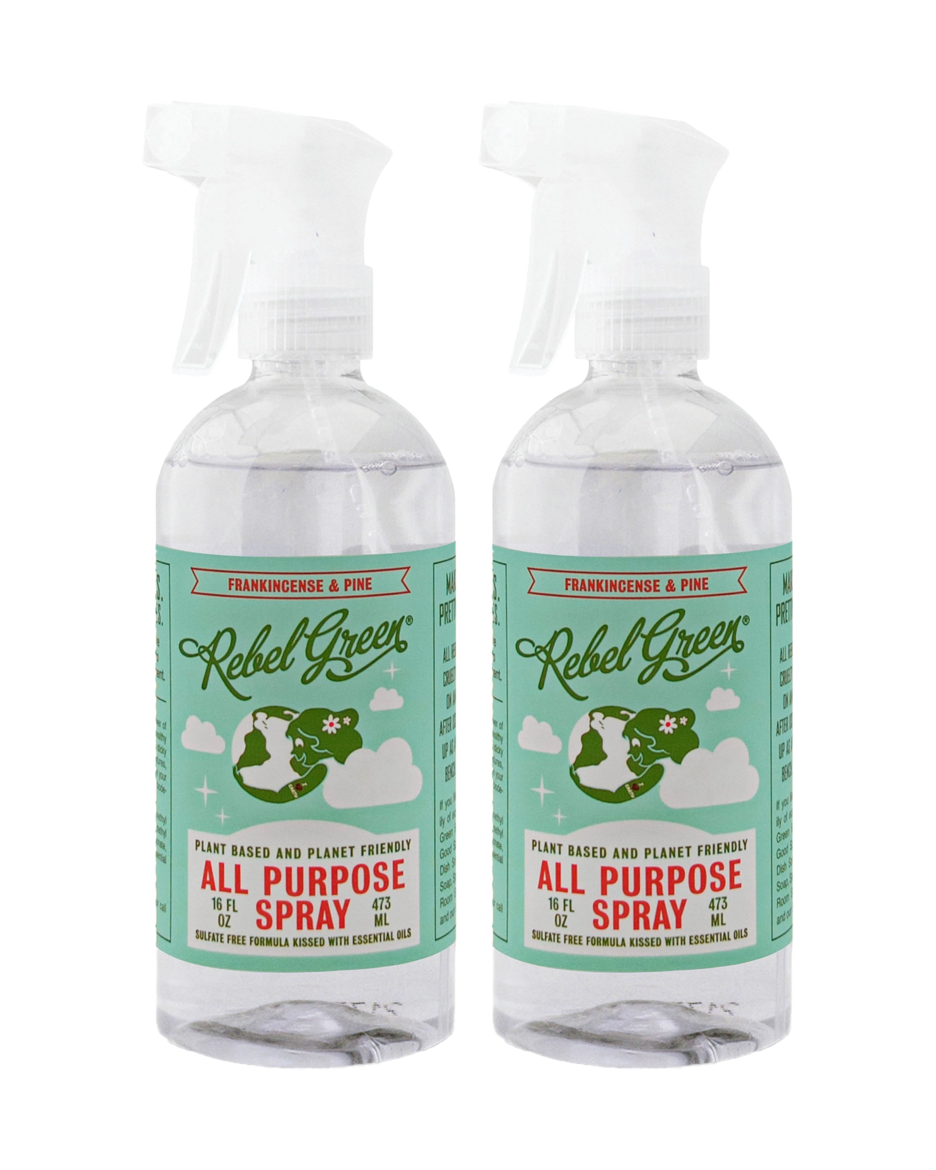All Purpose Spray - Frankincense & Pine 16 oz (2pk) – Rebel Green