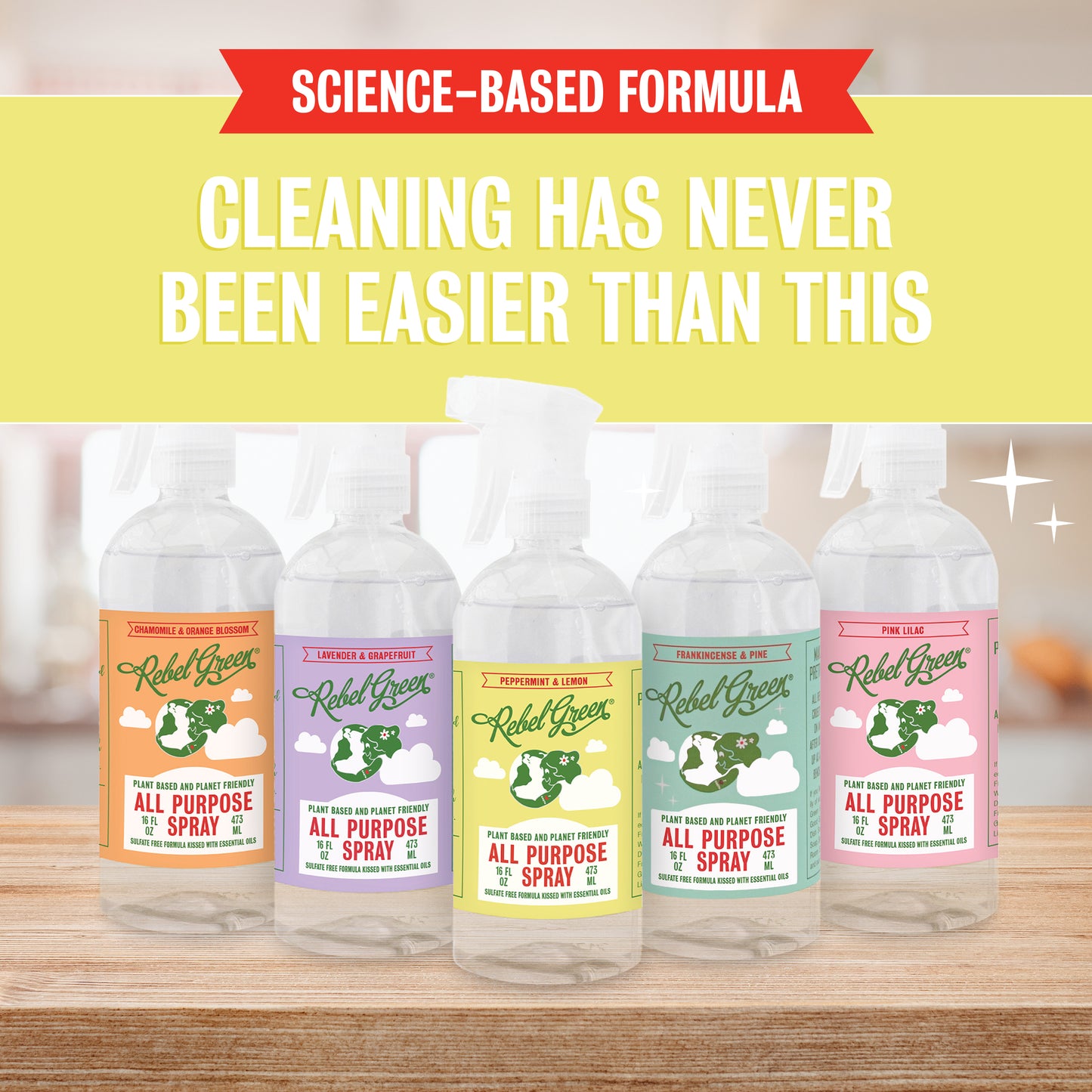 All Purpose Spray - Peppermint & Lemon 16 oz (2pk)