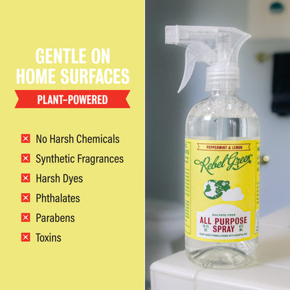 All Purpose Spray - Peppermint & Lemon 16 oz (2pk)