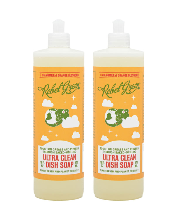 Super Deluxe Dish Soap - Chamomile & Orange Blossom 16 oz (2 pk)