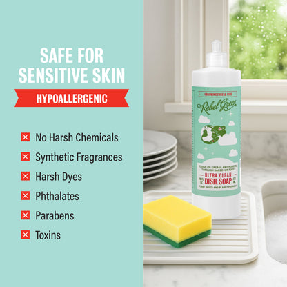 Super Deluxe Dish Soap - Frankincense & Pine 16 oz (2 pk)