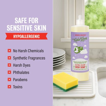 Super Deluxe Dish Soap - Lavender & Grapefruit 16 oz (2 pk)