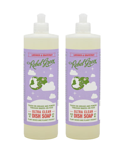 Super Deluxe Dish Soap - Lavender & Grapefruit 16 oz (2 pk)