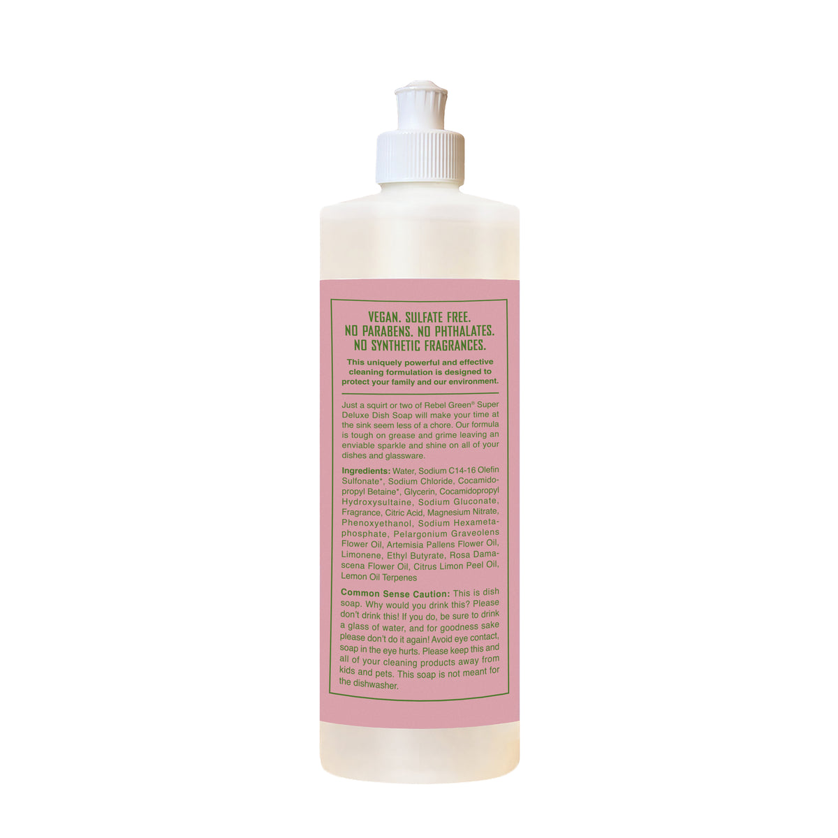 Ultra Clean Dish Soap - Rose & Lemon 16oz 2-Pack