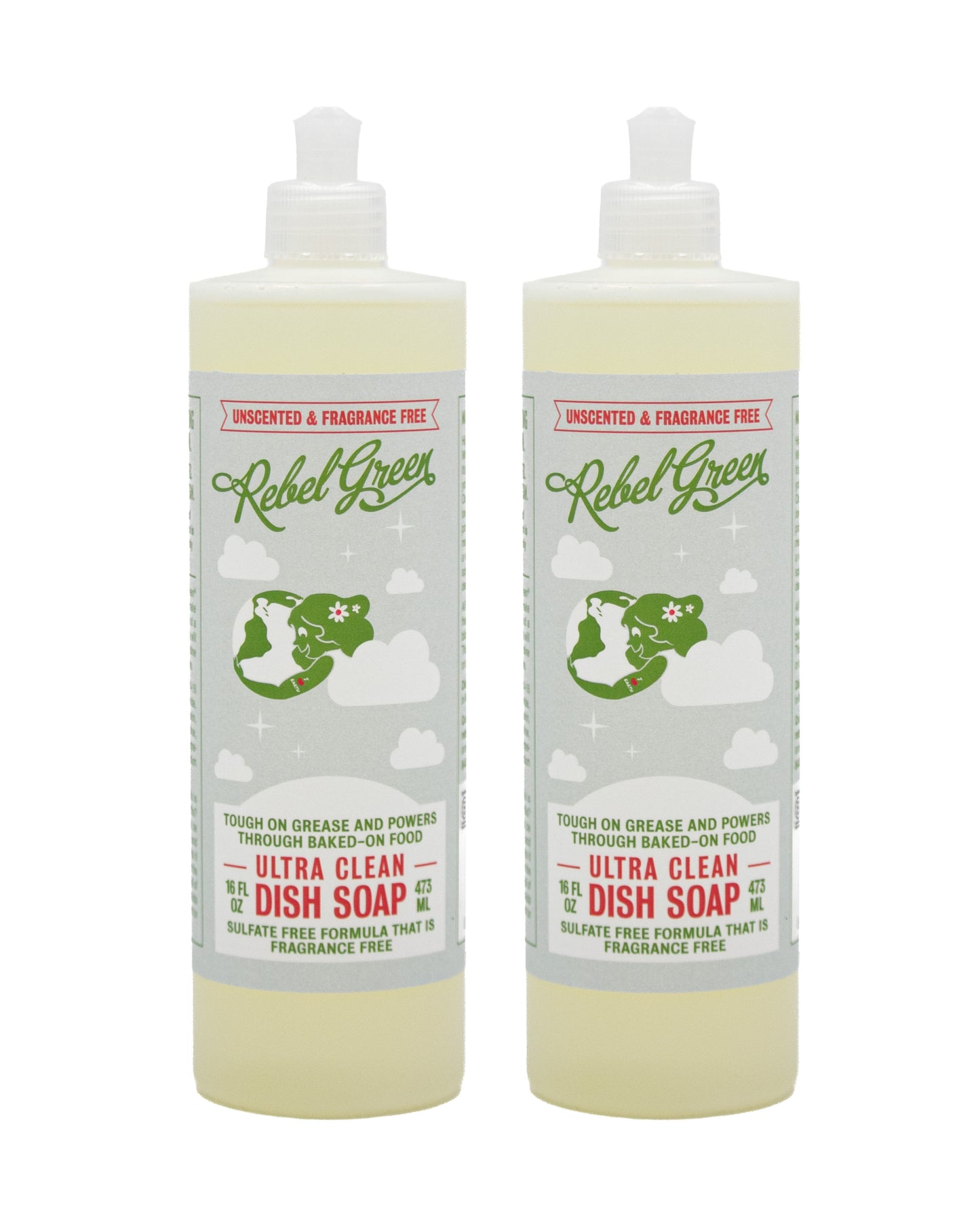 Super Deluxe Dish Soap - Unscented 16 oz (2 pk)