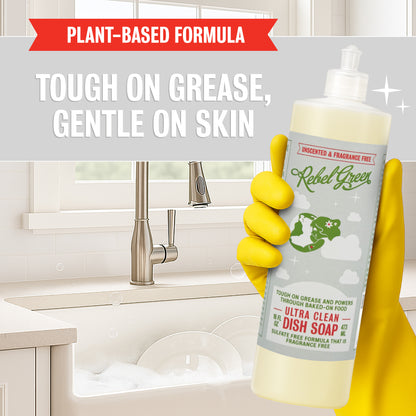 Super Deluxe Dish Soap - Unscented 16 oz (2 pk)