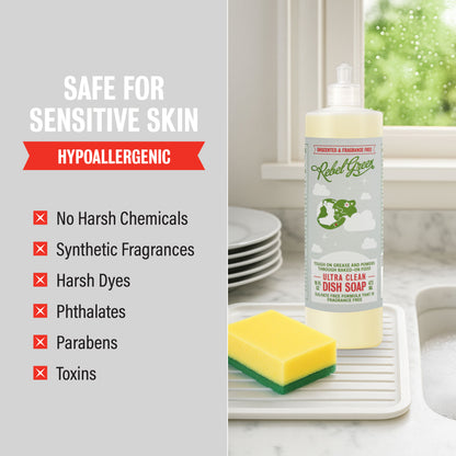 Super Deluxe Dish Soap - Unscented 16 oz (2 pk)