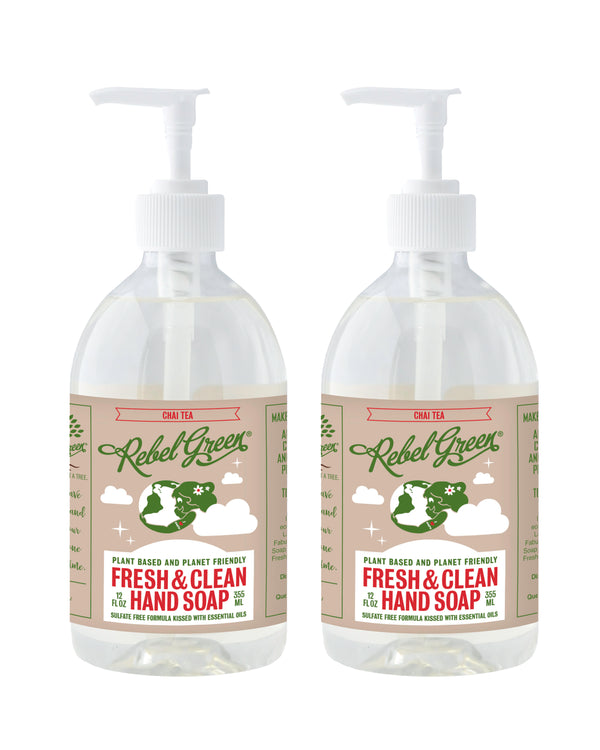Fresh & Clean Hand Soap - Chai Tea 12 oz (2 pk)
