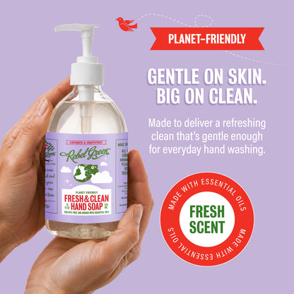 Fresh & Clean Hand Soap - Lavender & Grapefruit 12oz 2-Pack