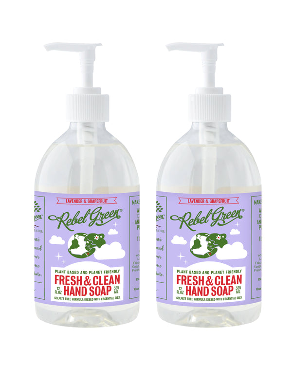 Fresh & Clean Hand Soap - Lavender & Grapefruit 12 oz (2 pk)