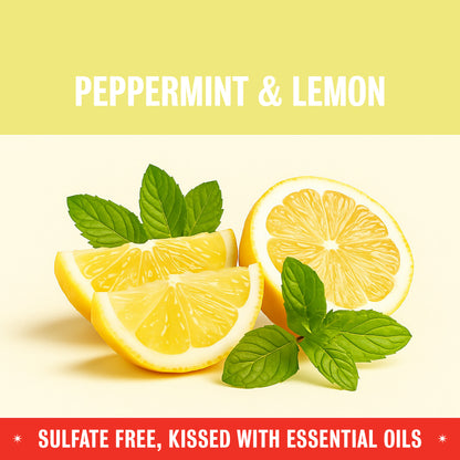 Fresh & Clean Hand Soap - Peppermint & Lemon 12oz 2-Pack