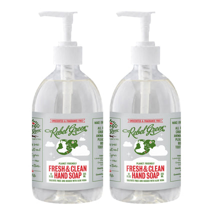 Fresh & Clean Hand Soap - Unscented 12oz 2-Pack