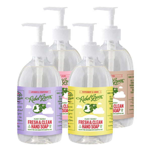 Fresh & Clean Hand Soap - 12oz Variety Pack 4-Pack