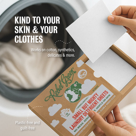 Small But Mighty Laundry Detergent Sheets- Lavender & Grapefruit (1 pk)