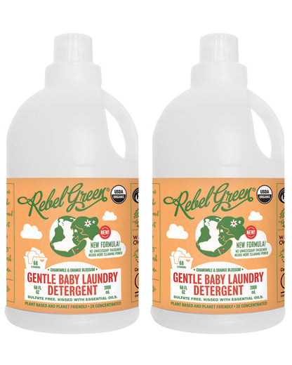 Organic Baby Laundry Detergent - 68 oz (2 pk)