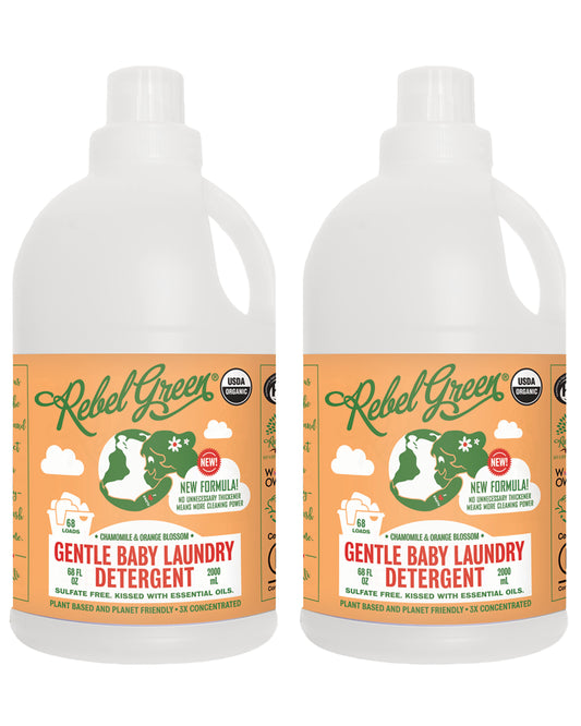 Organic Baby Laundry Detergent - 68 oz (2 pk)