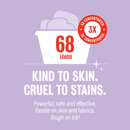 Organic Fresh Laundry Detergent - Lavender & Grapefruit 68 oz (2 pk)