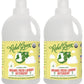 Organic Fresh Laundry Detergent - Peppermint & Lemon 68 oz (2 pk)