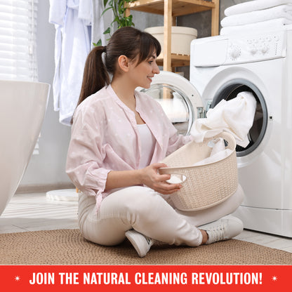 Organic Fresh Laundry Detergent - Peppermint & Lemon 68 oz (2 pk)