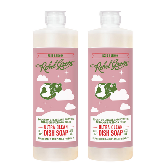 Super Deluxe Dish Soap - Rose Lemon 16 oz (2 pk)