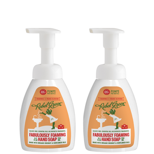 Fabulously Foaming Hand Soap - Chamomile & Orange Blossom 8.3 oz (2 pk)
